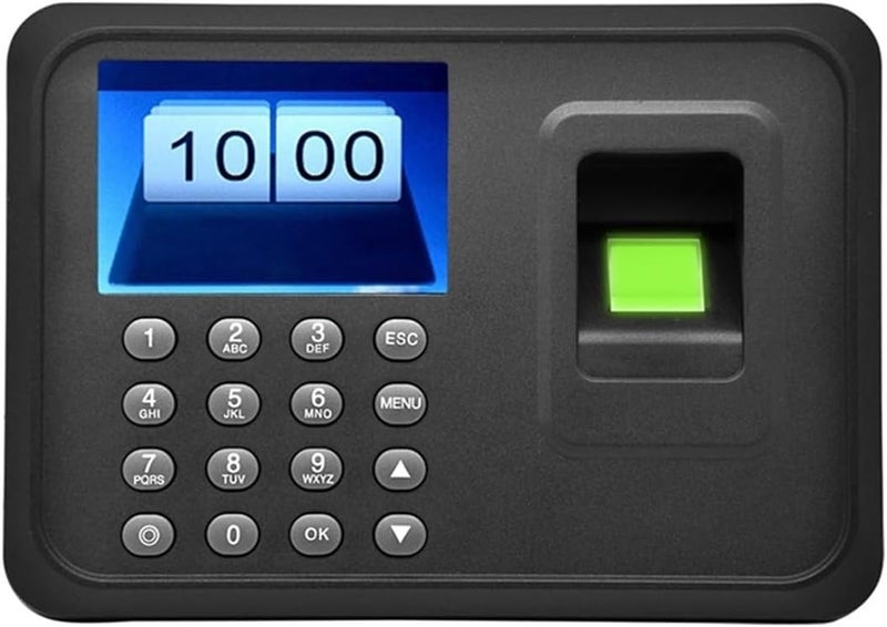 2.4'' TFT LCD Display Biometric USB Fingerprint Attendance Machine Free Software Password Employee Checking-in Reader - Image 1