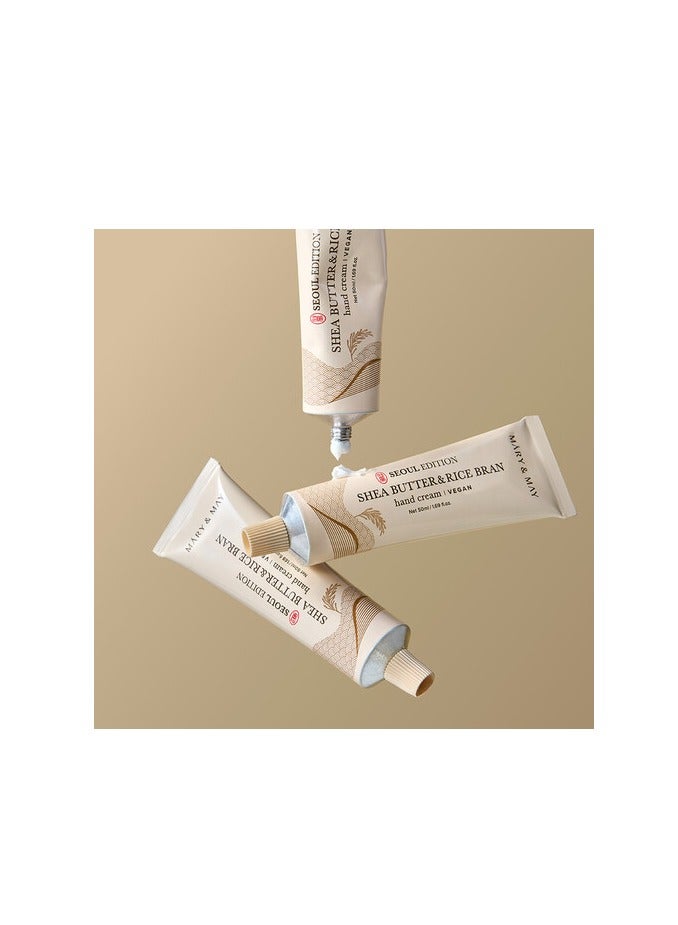 Mary & May  كريم اليدين ماري آند ماي النباتي بزبدة الشيا ونخالة الأرز ٥٠ مل - Image 4