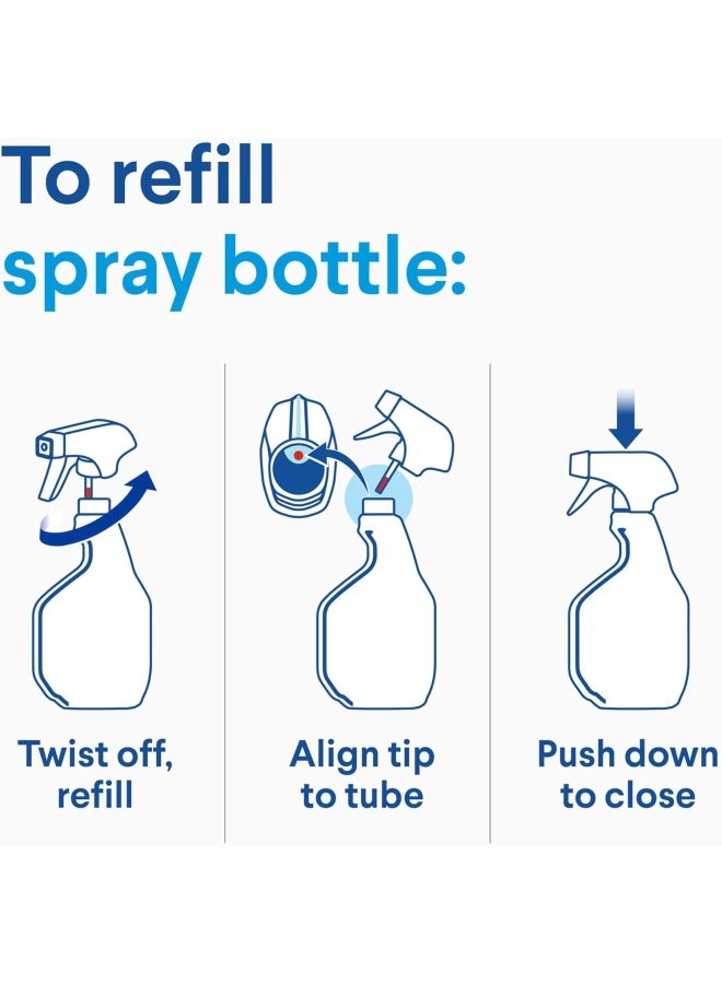 Clorox Clean-Up All Purpose Cleaner With Bleach Rain Clean Spray Bottle Blue - Image 5