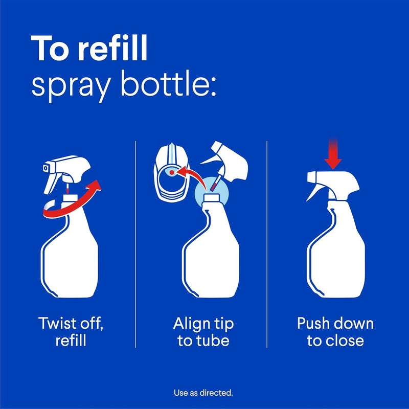 Clorox Clean-Up Multi-Surface Cleaner + Bleach Spray 32oz Rain Clean – Disinfectant Spray Kills 99.9% Germs, Bathroom Kitchen Cleaner, Powerful Stain Remover for Home Surfaces - Image 5
