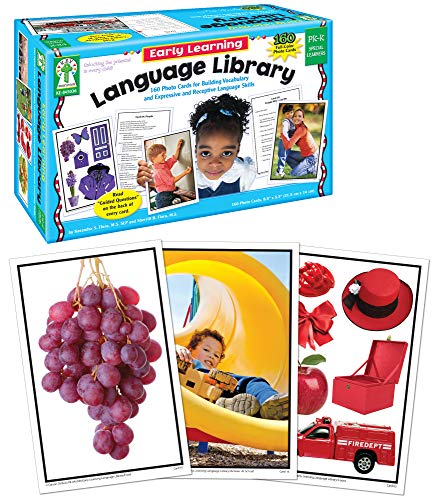 Key Education Publishing Key Education 160 Early Learning Toddler Flash Cards Ages 3 Photographic Vocabulary for Toddlers Speech Therapy for Preschool Kindergarten Special Learners - Image 1