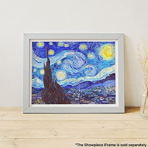 Pintoo Jigsaw Puzzles 1200 Piece for Adults Vincent Van Gogh The Starry Night June 1889 Beautiful Plastic Puzzle for Home Decor Zero Dust Easy Storage H2147 - Image 5