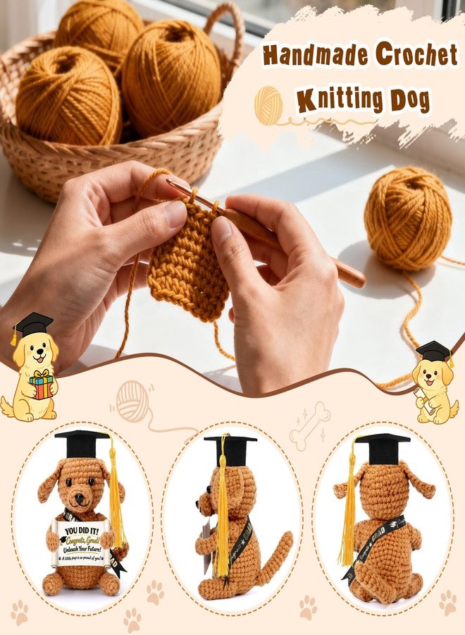 Wilbrea Graduation Gifts Grad for Her Him Dog Plush Stuffed Animal, Kindergarten Preschool Prek Middle High School College 5th 6th 8th Grade Graduation Gifts for Graduates, 2026 Grad Decorations Favors Decor - Image 3