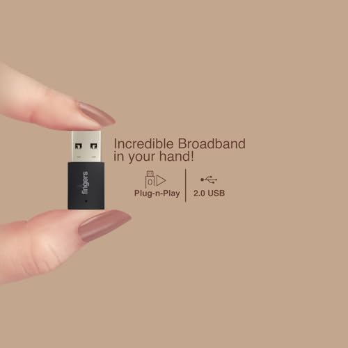 FINGERS FWF602-BT Dual Band USB Adapter (Dual Band - Supports 2.4 GHz & 5 GHz, Dual Connectivity Bluetooth & Wi-Fi, Windows & Linux (Intel Platform) Compatible, Simple Plug-n-Play) - Image 4
