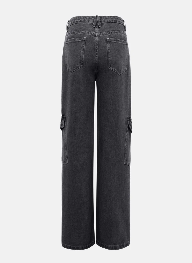 Lichi  Loose cargo jeans for Women | Best Price UAE