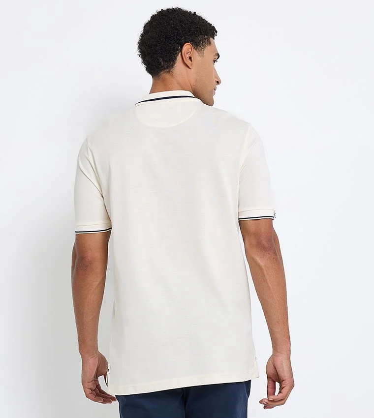 Ben Sherman  Ben Sherman Men's Short Sleeve Solid Polo Tees for Men | Best Price UAE