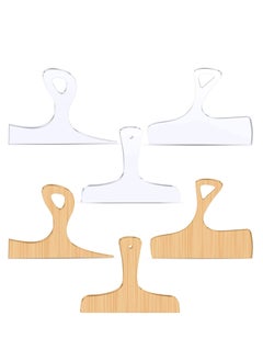 Router Templates for Woodworking, 3PCS Charcuterie Template Acrylic Handle Cutting Board Router Template, Angled Curvy Tracing Stencils Guide Tools for Kitchen