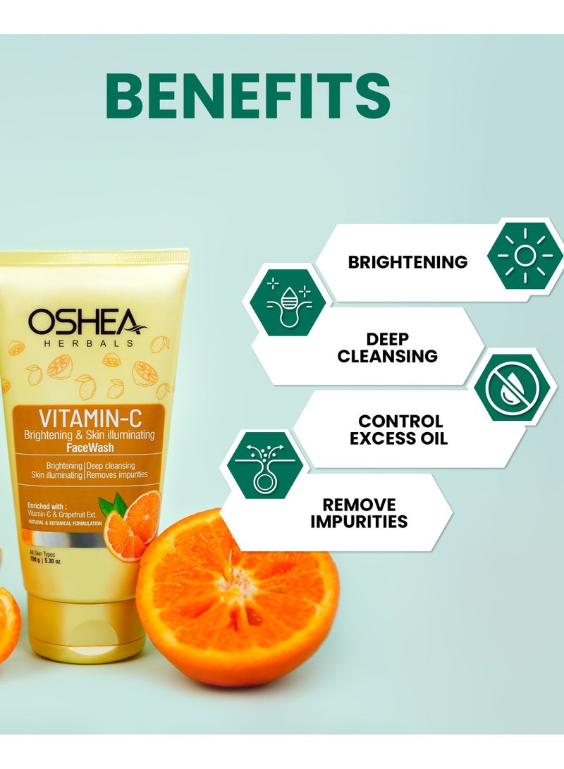 OSHEA Herbals Vitamin-C Face Wash 150 g - Image 2