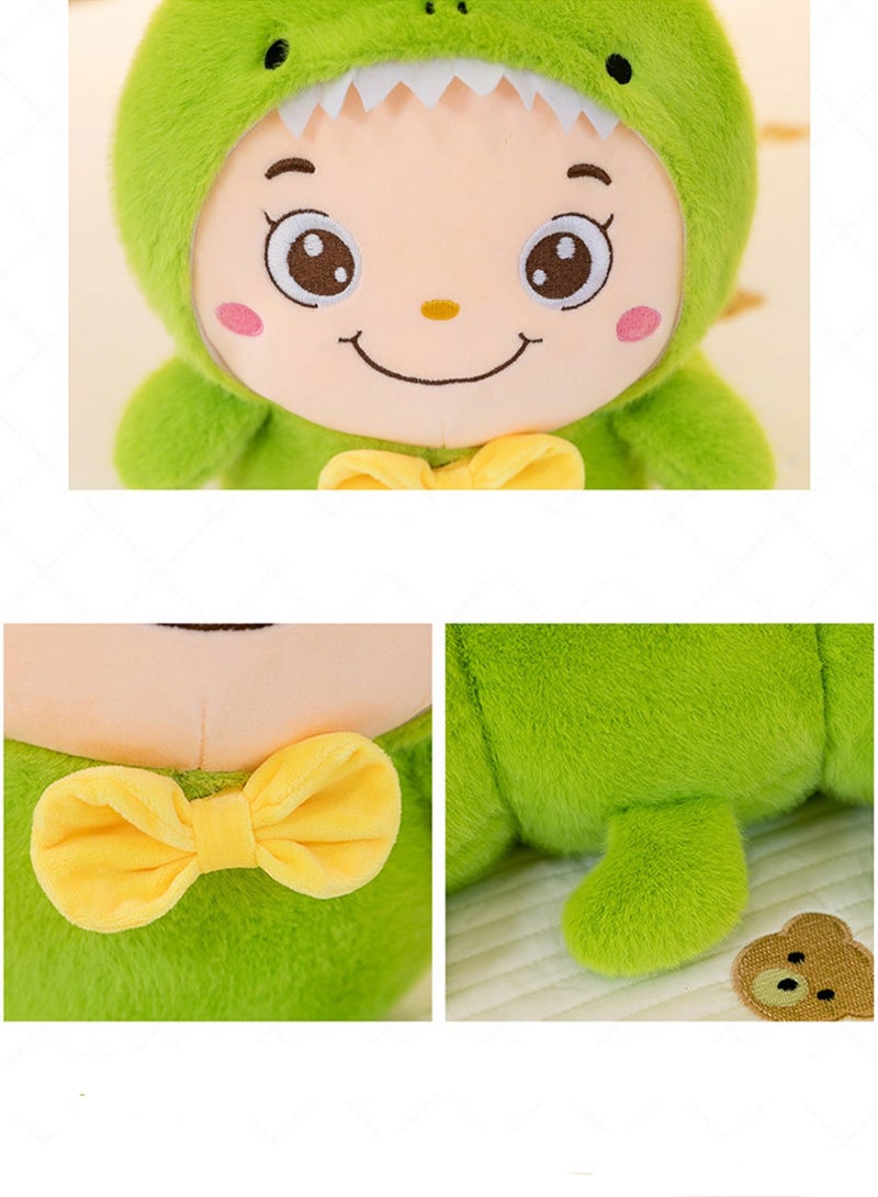 50 CM Cute Caterpillar Plush Toy Soft Stuffed Cartoon Doll For Girls And Boys All Ages Gift（Green）  - Image 3