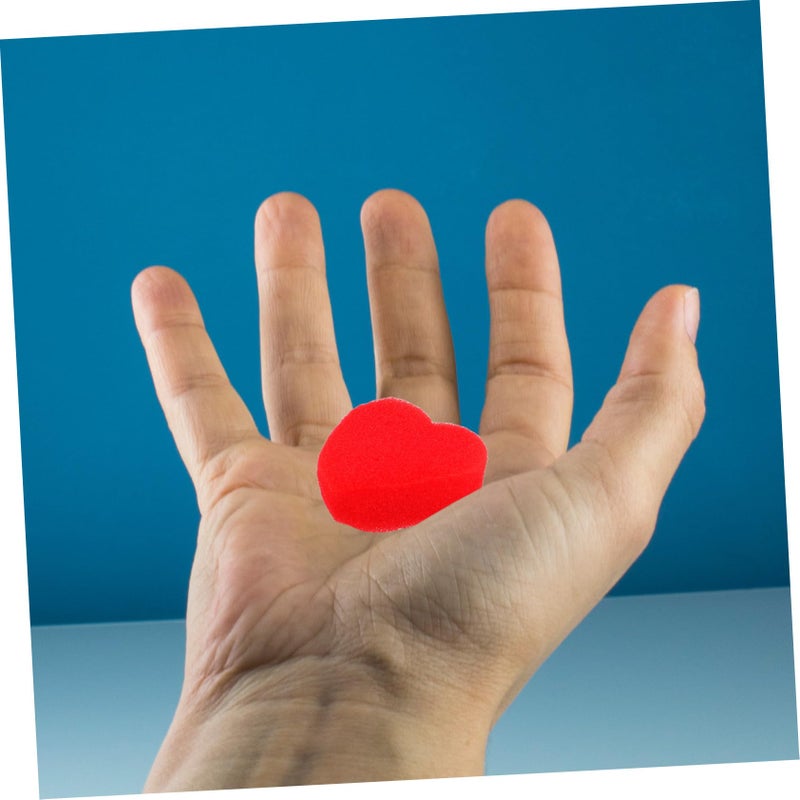 20 Pairs Heart Shaped Sponges for Magic Tricks Close Up Illusion Performance Stage Props - Image 5