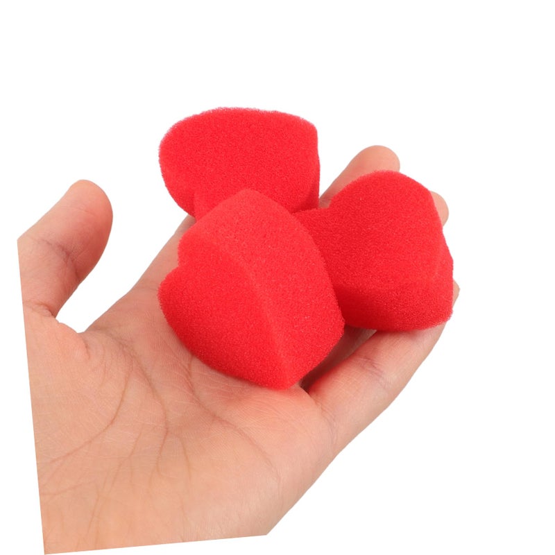 20 Pairs Heart Shaped Sponges for Magic Tricks Close Up Illusion Performance Stage Props - Image 4