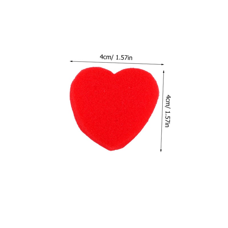 20 Pairs Heart Shaped Sponges for Magic Tricks Close Up Illusion Performance Stage Props - Image 3