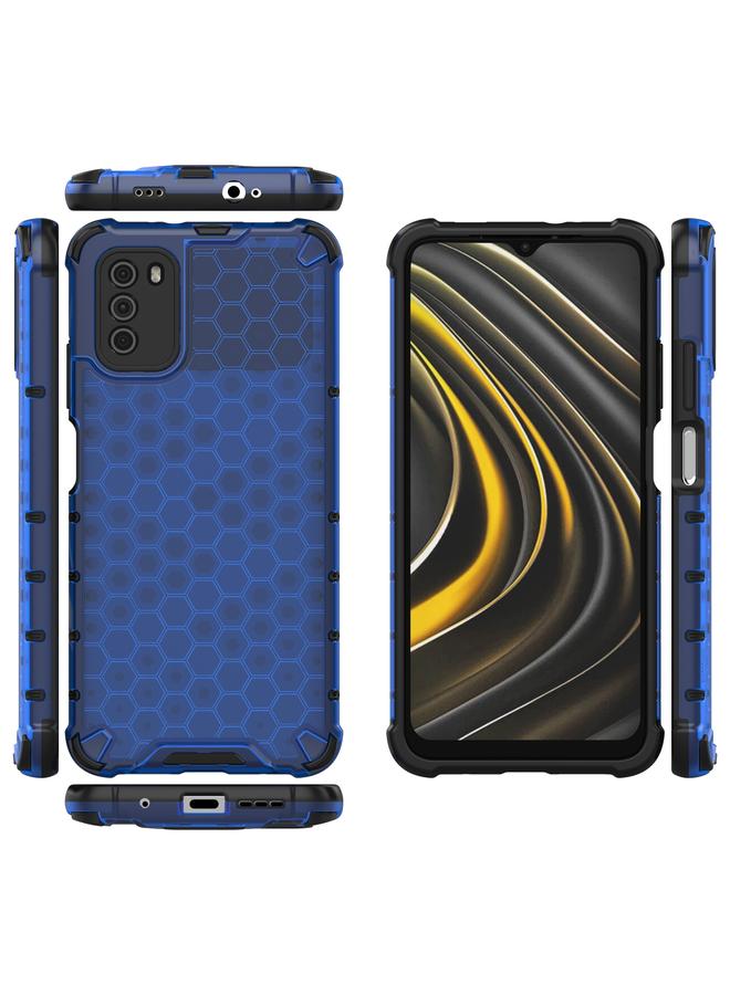 erorex Case For Xiaomi Poco M3 Shockproof Honeycomb PC + TPU Case - Image 2