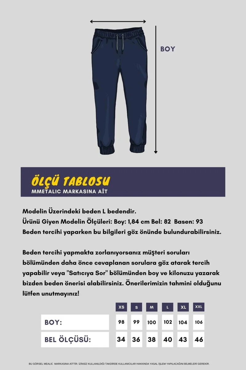 mmetalic Gray Men's Ribbed Leg Pocket Zipper Detailed Sweatpants