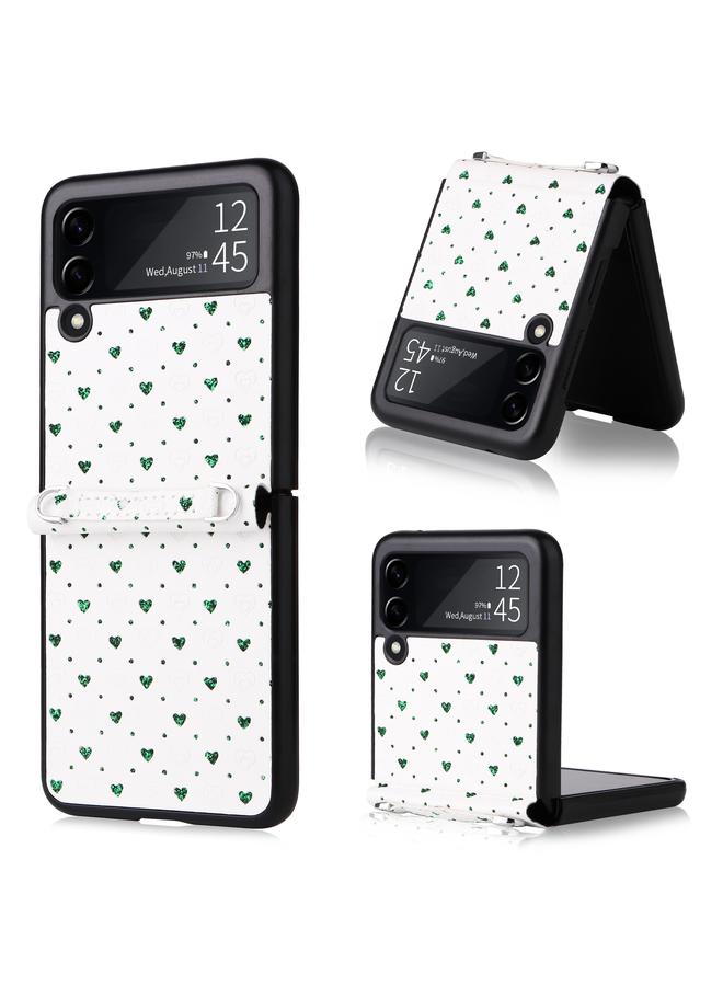 إيروريكس جراب لهاتف Samsung Galaxy Z Flip3 5G جراب هاتف ملون بحبل حب - Image 1