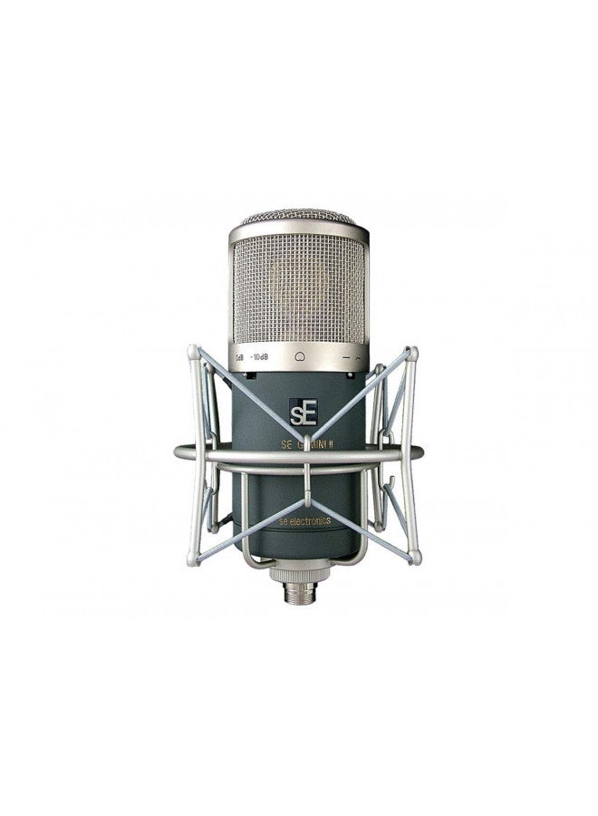 sE Electronics - Gemini II Dual Tube Cardioid Condenser Mic with Shockmount and Case - Image 1