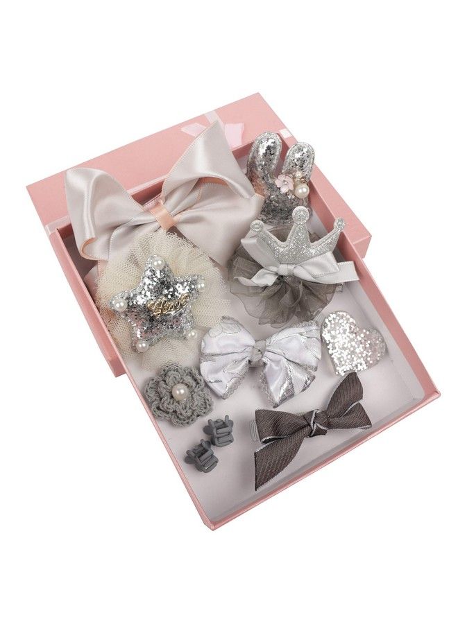 Yellow Bee Cute Hair Clips Set For Girls (Pink+Silver) Pack Of 2 Girls Hair Accessories For Hair Styling Clips Perfect For Occasions Like Birthday Parties & Ideal Gift For Girls - Image 4