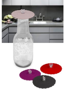 ‎okyanus Home Ocean Home Set of 2 Silicone Cup Lids  - Image 2