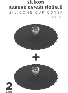 ‎okyanus Home Ocean Home Set of 2 Silicone Cup Lids  - Image 5