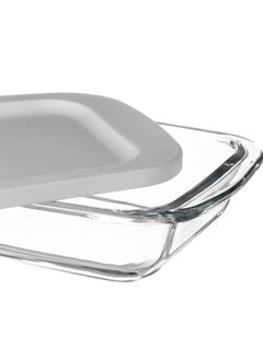 Dania Glass Oven Tray With Rectangular Lid 0.7 Litres  - Image 2