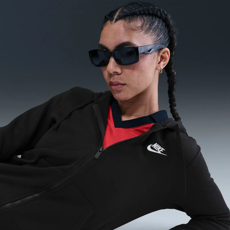 Nike Women's Sportswear Club Fleece Full-Zip Hoodie