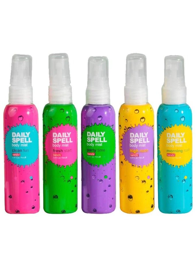 بينش كولونيا بنش ديلي سبيل برائحة رذاذ الجسم 70 مل*5 قطع