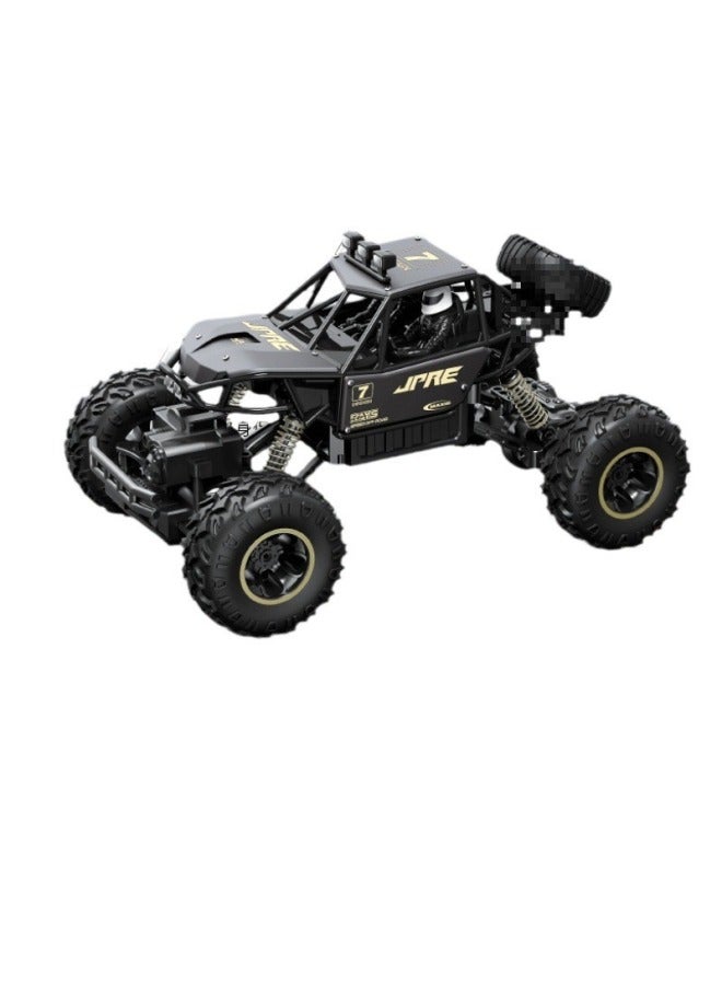 Children's Remote Control Off-road Vehicle High-level Sense Toy Travel Outdoor Play Car Charging High-speed Four-wheel Drive Climbing Car-Color:Alloy Silver Large 28cm Four-wheel Drive Climbing Car - Image 5