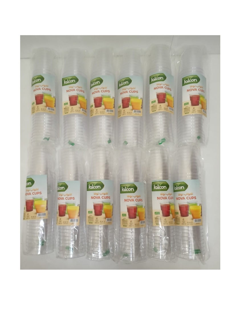 Falconpack Falcon Nova Cup Pack Of 12 X 25 Pcs (300 Pcs) - Image 1