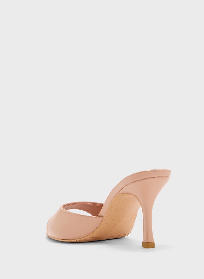 Ginger Pointed Toe Heeled Mule  - Image 3