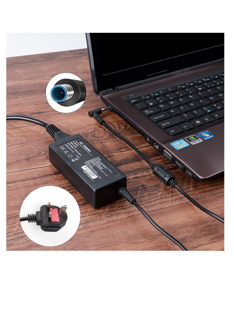 19.5V 3.33A 65W AC Adapter Laptop Battery Charger Power Cord for HP 250 255 G2 G3 G4 G5 Series HP Pavilion X360 Specter X360 13 13T 15 HP Pavilion 15 Series HP Stream 11 13 14 Notebook PC  - Image 2