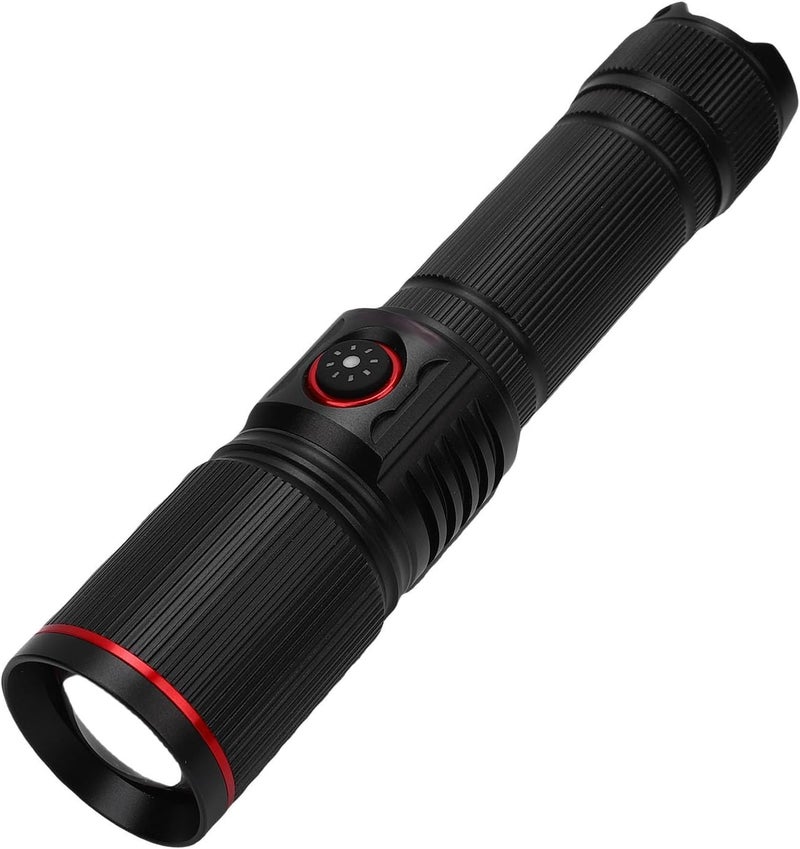 4 in 1 LED Flashlight Multi High Brightness Portable Flash Light for Outdoor Camping Hiking Fishing, Aluminum Alloy Flashlight with Multiple Lighting Modes - Image 3