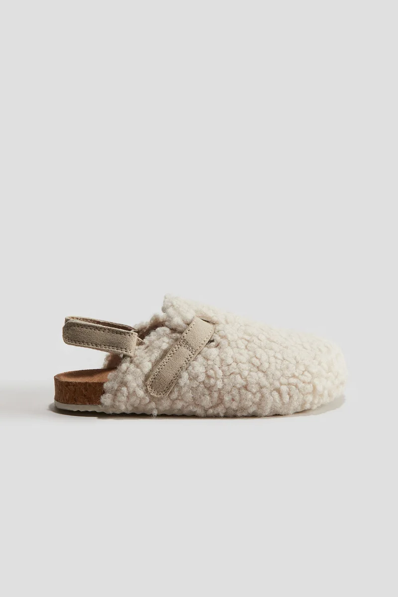 H&M Teddy slippers