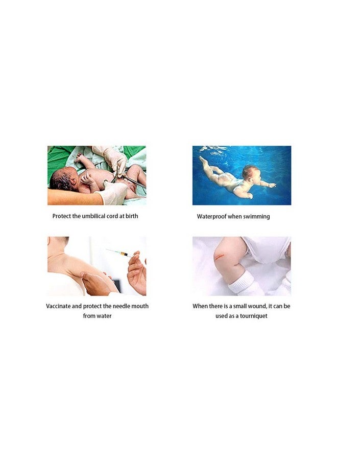 Topwon Baby Navel Sticker Waterproof Umbilical Cord Patch for Toddler Belly Button, Swimming Bathing Beach Use 10 Pieces - Image 3