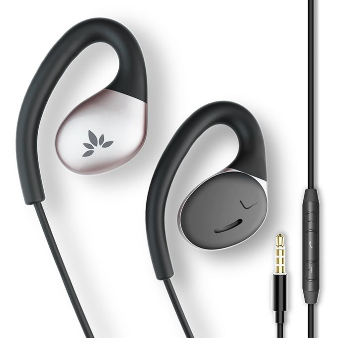 Avantree Resolve 3.5Mm Aux Wired Open-Ear Earbuds & In-Line Volume Control, Designed For Small To Medium Ears & Compatible With Traditional 3.5Mm Aux Phones Tablets Pc, Corded Headphones W/Ear Hook - Image 4