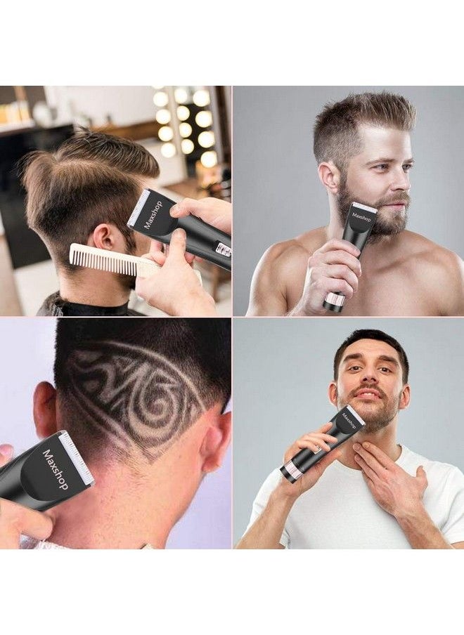 Professional Hair Clippers For Men And Babies Quiet Clippers Cordless Haircut Kit With Charging Dock 8 Comb Guides 2 Scissors1 Hair Comb Self Hair Cutting System (Black) - pzsku/ZA56DB5371456A3AAABDAZ/45/_/1677912886/6efcc6ed-5092-4d49-9f57-8e095d441101