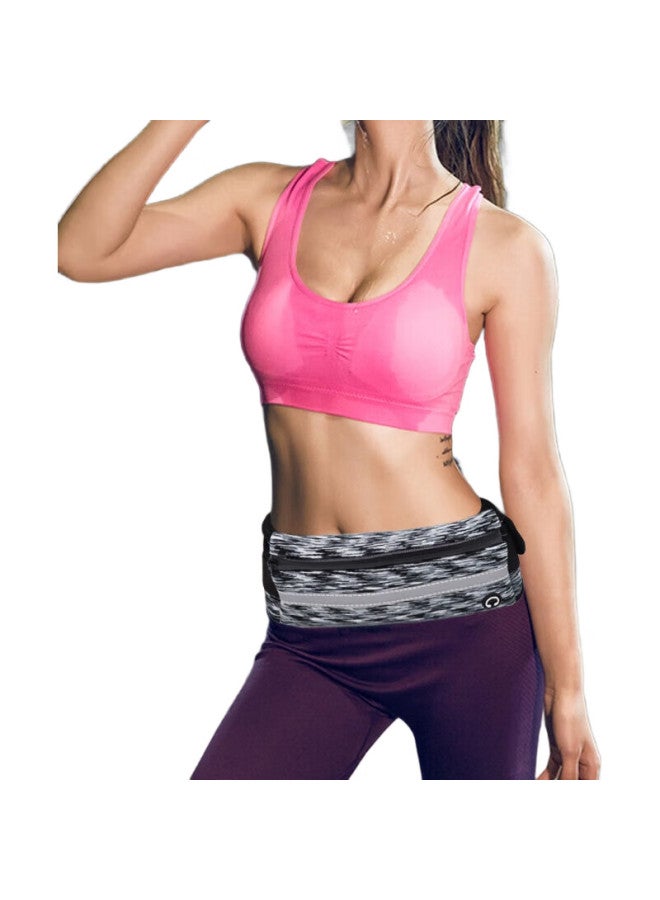 Dweck Sports Running Waist Pack, Crossbody Multifunctional Yoga Fitness Waterproof Hiking Invisible Form-Fitting Phone Pouch, For Men And Women, Outdoor - Image 1