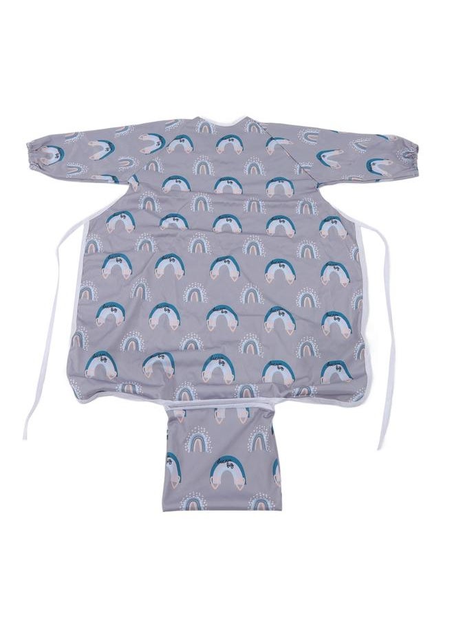 Thoraya - Coverall Baby Feeding Bib Integrated Waterproof Anti Fouling Long Sleeve Bib Easy Maintenance Full Coverage Bib for Eating SMT601 EF354 - Image 1