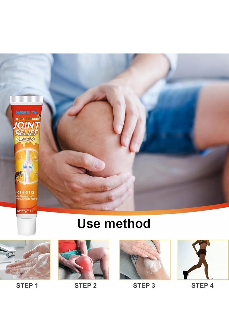 Bee Venom Cream, 2 PCS, Joint Soothing Gel Cream, New Zealand Bee Venom Gel, Relief Gel for Neck, Waist, Back Hand, Feet and Leg (20g*2) - pzsku/ZA56DF3764669CB9EE1ACZ/45/_/1731490352/0442e899-b13f-4d2c-989b-ade337deec43