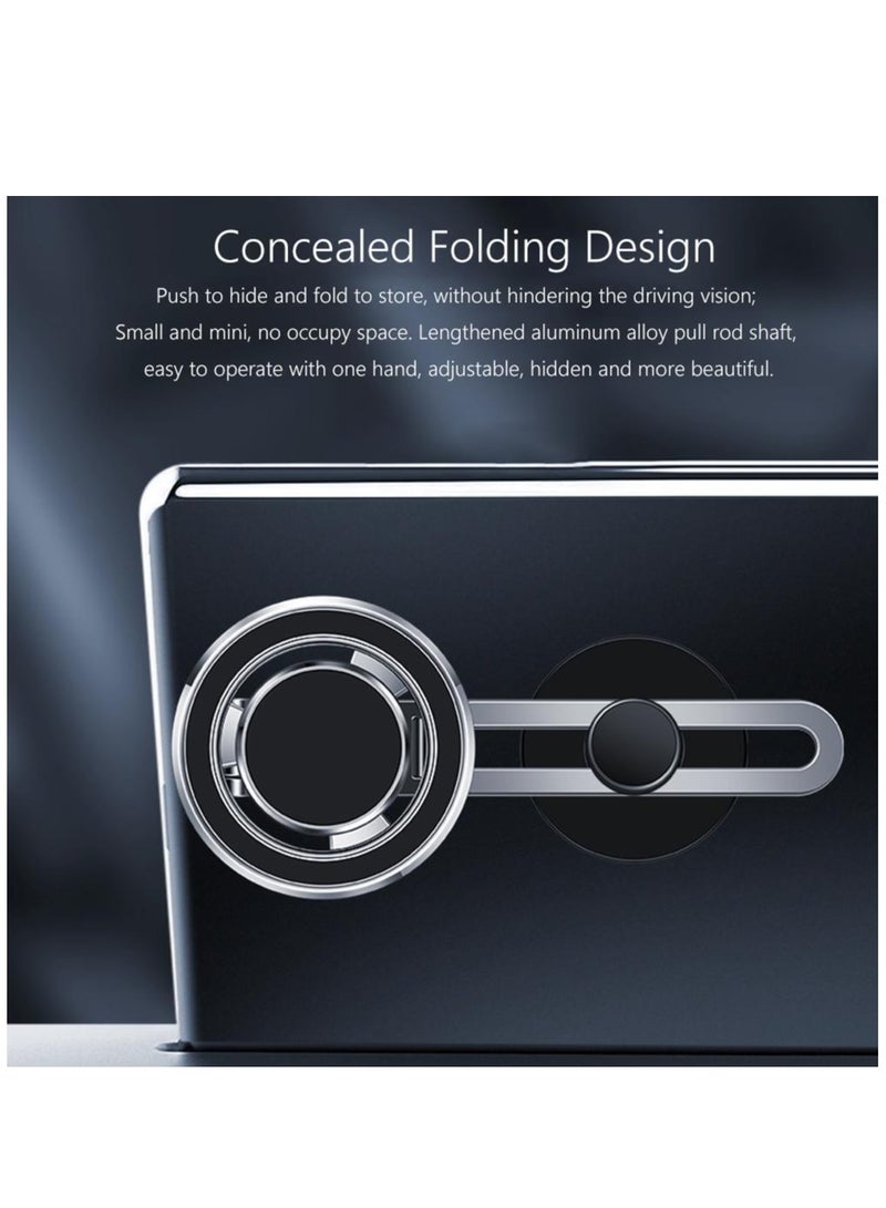 ELTRAZONE Magnetic Monitor Phone Holder for MackBook iPhone 14/Tesla Model 3 (Dark Grey) - Image 4