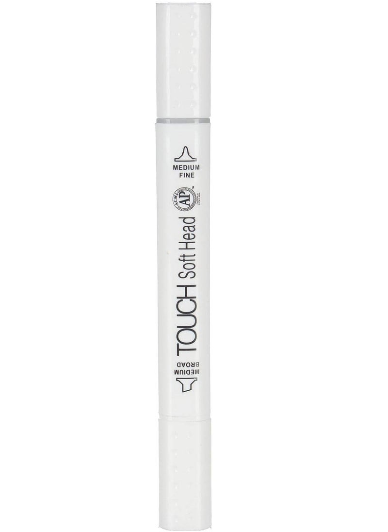 Superior Superior-Touch Soft Head Marker With 2 Head, Deep Red No.10  - Image 2