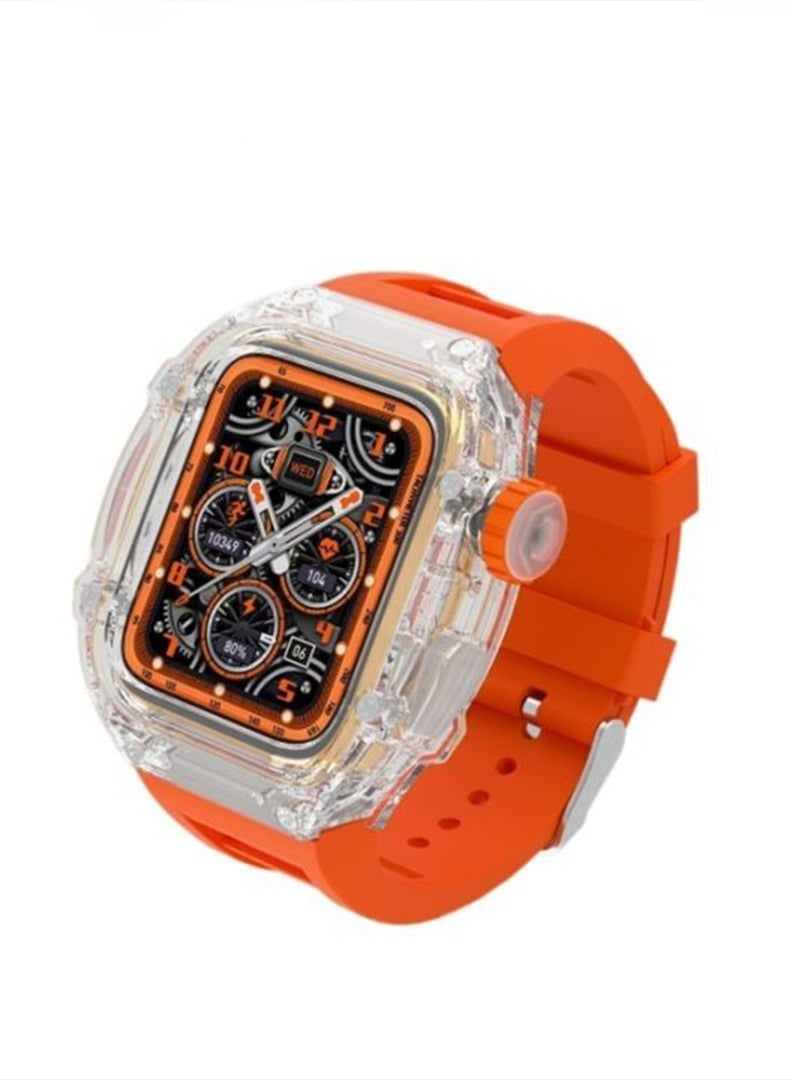 Lenyes Richard Style Smart Watch Men's Stainless Steel Bluetooth Call Waterproof Sports Fitness Tracker Smartwatch For Android ios - Image 1
