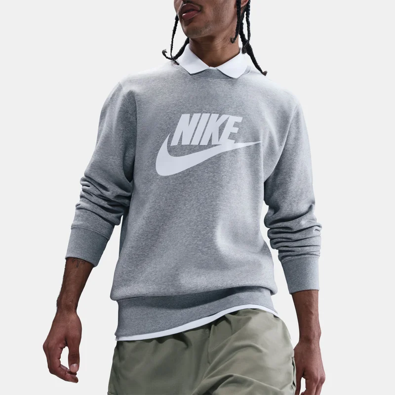 Nike Grey Men's Club Polo Shirt for Men | Best Price UAE