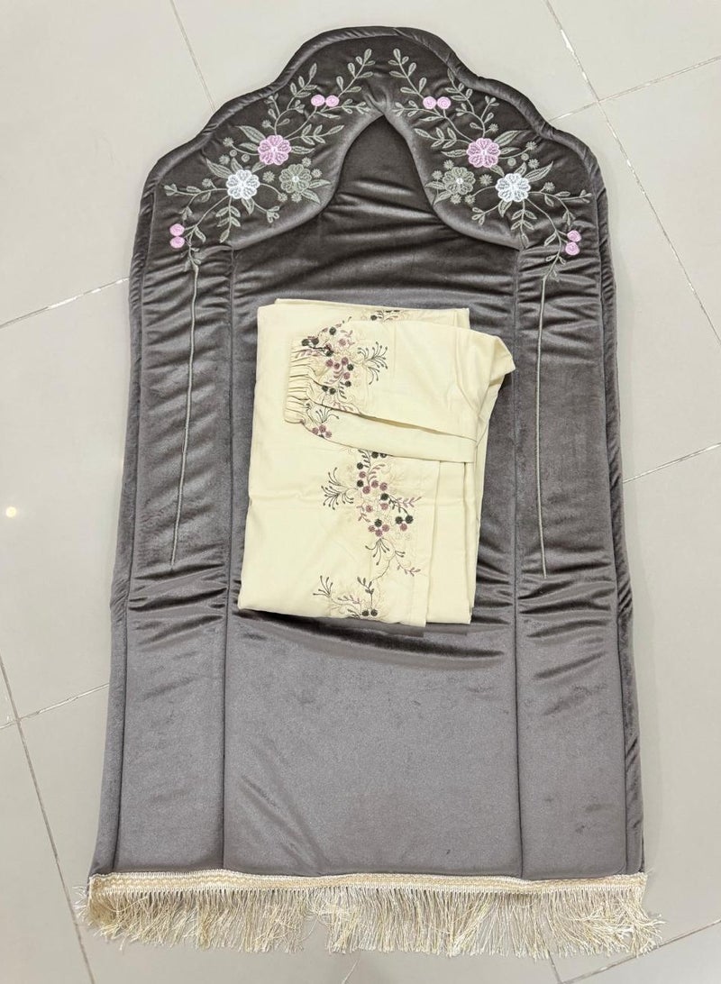 Crushed  sponge prayer rug with excellent cold raw mat prayer sheet - Image 2