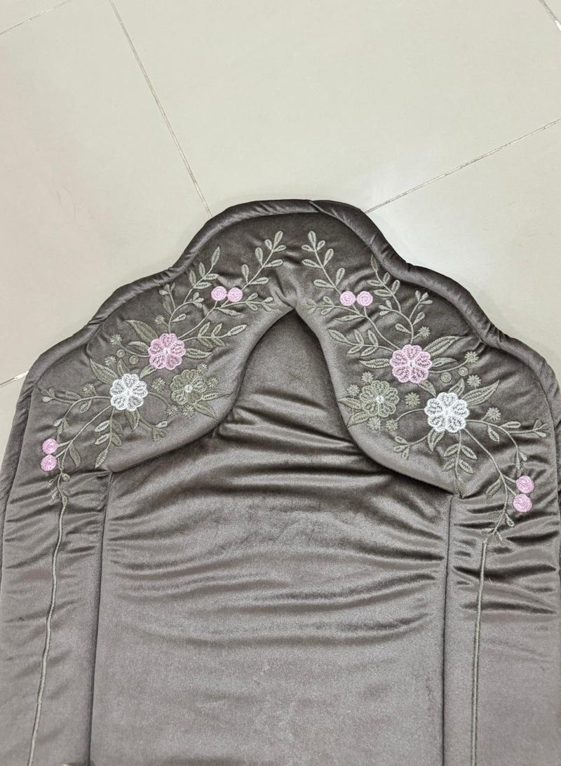 Crushed  sponge prayer rug with excellent cold raw mat prayer sheet - Image 3