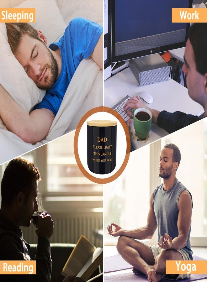 Lihome هدايا ليهوم للأب من الابنة والابن - هدايا مضحكة لعيد الأب وعيد الشكر وعيد الميلاد - شمعة معطرة برائحة بدلة رسمية (11.5 أونصة) - Image 5