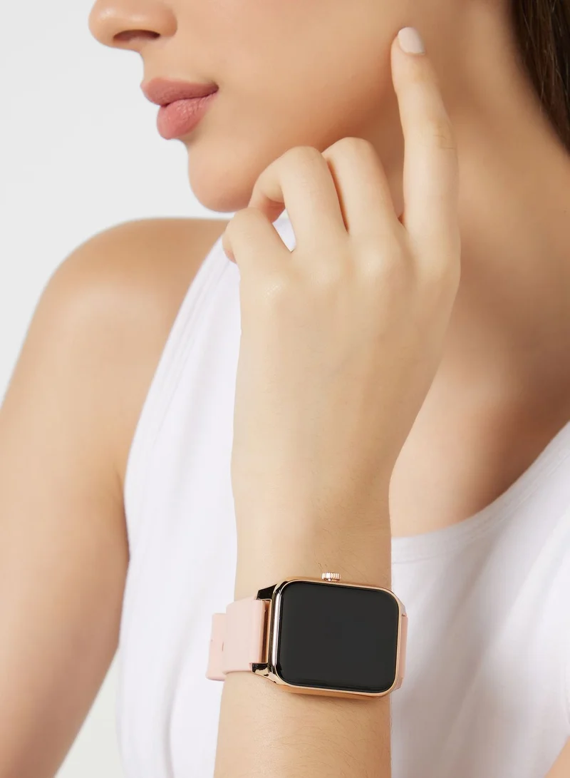 Ginger Amoled Smart Watch With Bluetooth Call, Heart Rate, Blood Pressure And Blood Oxygen Monitoring
