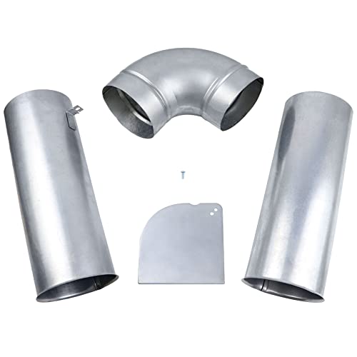 Feikeer Upgraded 383EEL9001B Dryer Venting Kit Assembly Compatible with LG Kenmore Sears, Replaces 3911EZ9131X 1266802 AH3575086 EA3575086, AP4438852, PS2438605, EAP2438605, Adjustable - Image 1