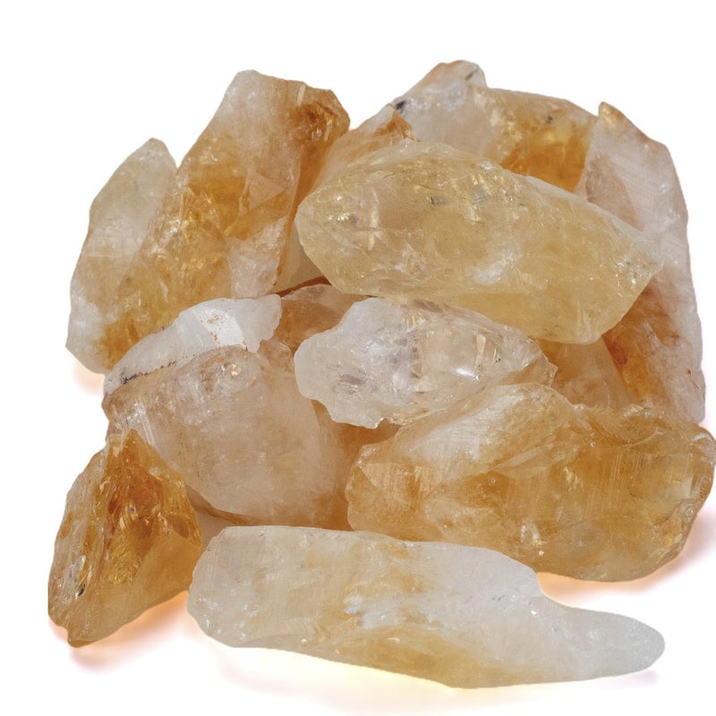 KALIFANO Rough Citrine Bulk Bundle 500 Carats with Healing Calming Effects AAA Grade High Energy Raw Treated Citrino Reiki Crystal Used for Rock Lapidary Family Owned and Operated - Image 3