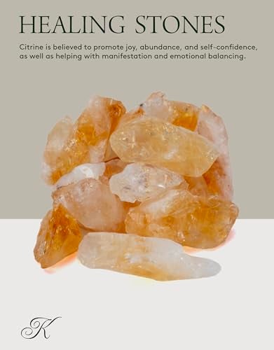 KALIFANO Rough Citrine Bulk Bundle 500 Carats with Healing Calming Effects AAA Grade High Energy Raw Treated Citrino Reiki Crystal Used for Rock Lapidary Family Owned and Operated - Image 5