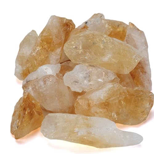 KALIFANO Rough Citrine Bulk Bundle 500 Carats with Healing Calming Effects AAA Grade High Energy Raw Treated Citrino Reiki Crystal Used for Rock Lapidary Family Owned and Operated - Image 2